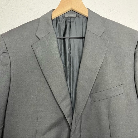 Jil Sander Men Blazer Jacket 52 Gray Wool Mohair‎ Black Label Made in Italy XL - Picture 4 of 15